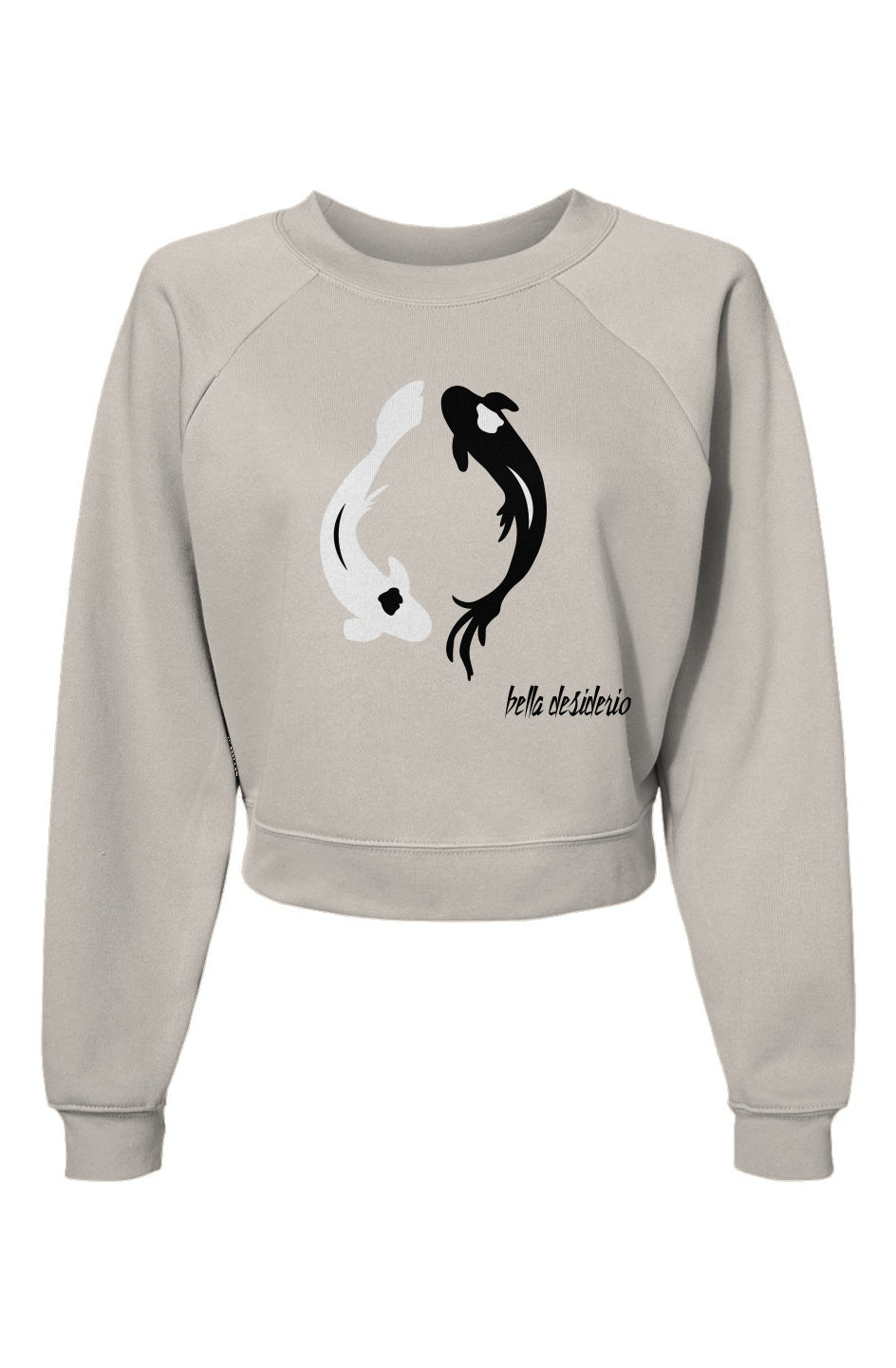 Womens Raglan Pullover Fleece Sweatshirt