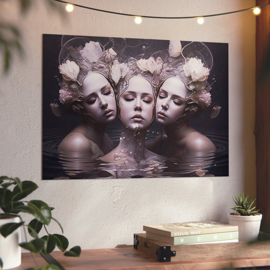 Aluminum Composite Panel Print - Water Nymphs