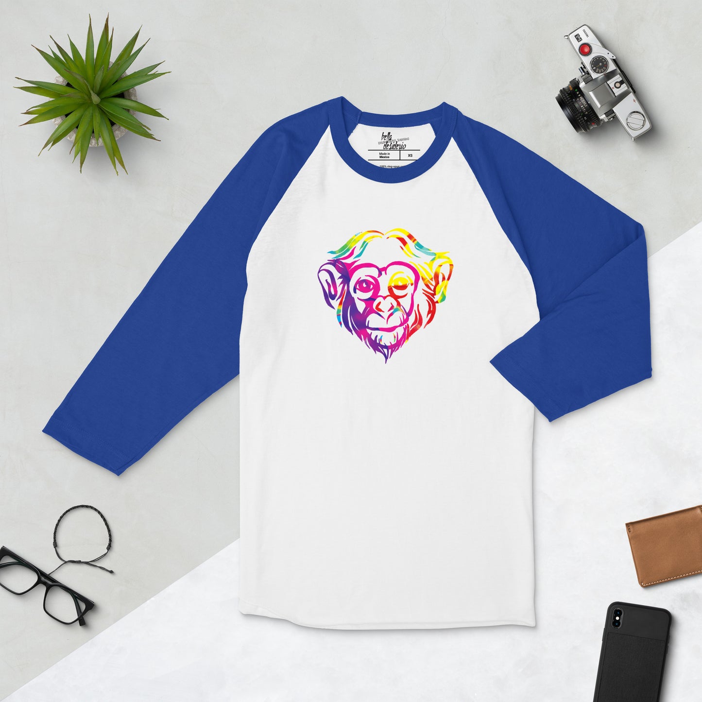 BD - Acid Monkey - 3/4 Sleeve Raglan Shirt